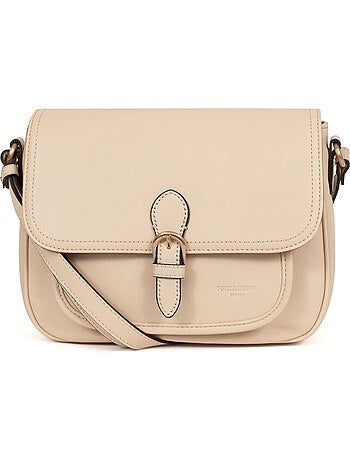 Bolso cruzado - cuero taima hexagona