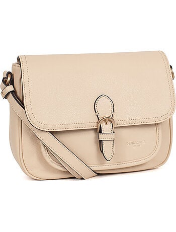 Bolso cruzado - cuero taima hexagona