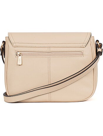 Bolso cruzado - cuero taima hexagona