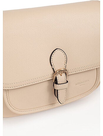 Bolso cruzado - cuero taima hexagona
