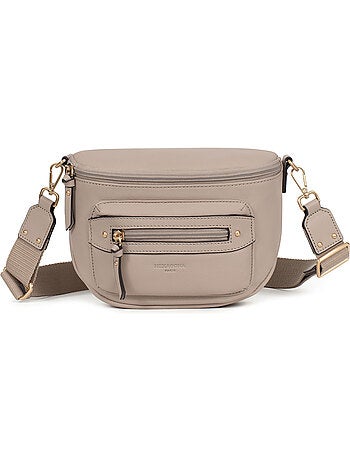 Bolso cruzado - cuero taima hexagona