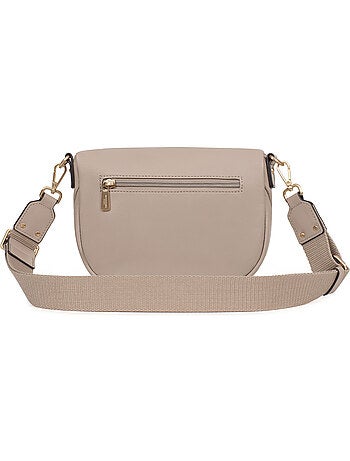Bolso cruzado - cuero taima hexagona