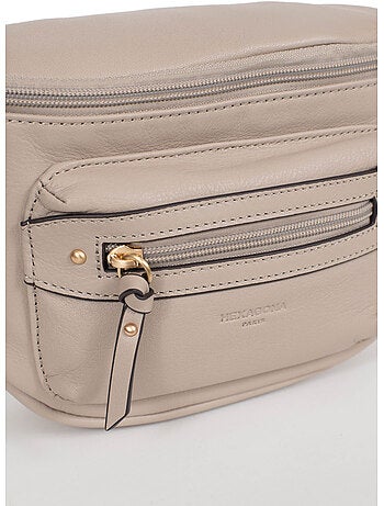 Bolso cruzado - cuero taima hexagona