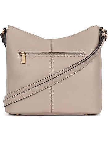 Bolso cruzado - cuero taima hexagona