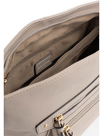 Bolso cruzado - cuero taima hexagona