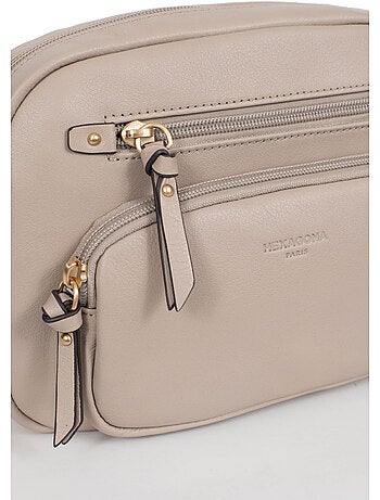 Bolso cruzado - cuero taima hexagona