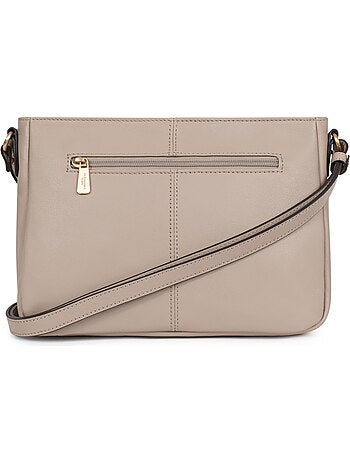 Bolso cruzado - cuero taima hexagona