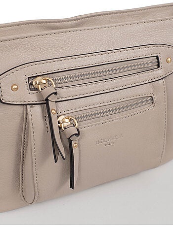 Bolso cruzado - cuero taima hexagona