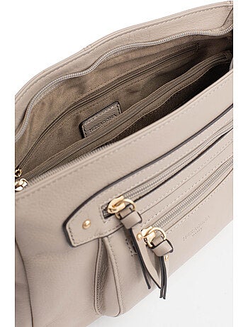 Bolso cruzado - cuero taima hexagona