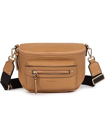 Bolso cruzado - cuero taima hexagona