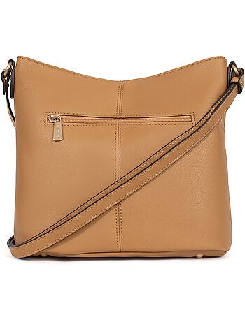 Bolso cruzado - cuero taima hexagona