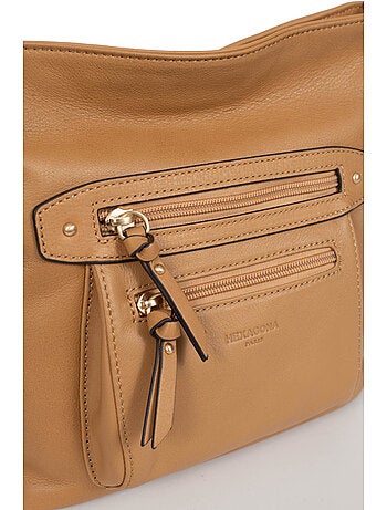 Bolso cruzado - cuero taima hexagona