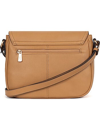 Bolso cruzado - cuero taima hexagona