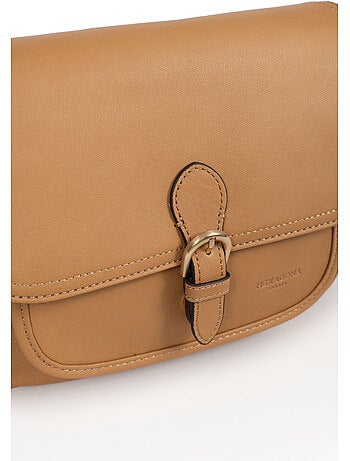Bolso cruzado - cuero taima hexagona