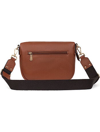 Bolso cruzado - cuero taima hexagona