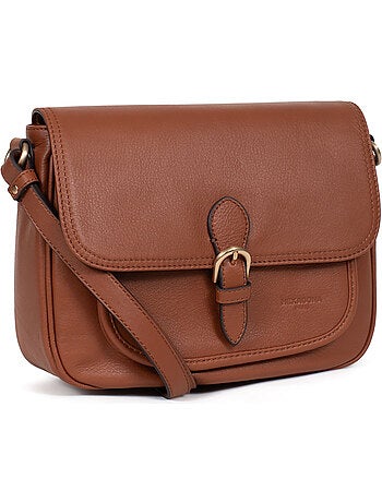 Bolso cruzado - cuero taima hexagona