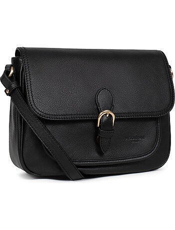 Bolso cruzado - cuero taima hexagona