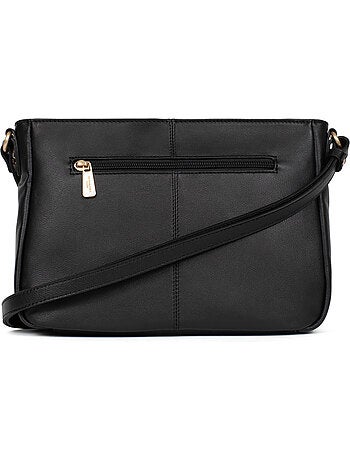 Bolso cruzado - cuero taima hexagona