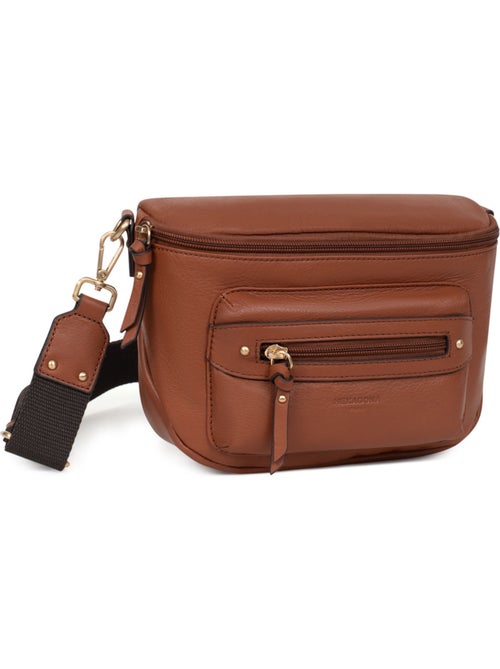Bolso cruzado - Cuero TAIMA - Kiabi Bolso cruzado - Cuero TAIMA - Kiabi