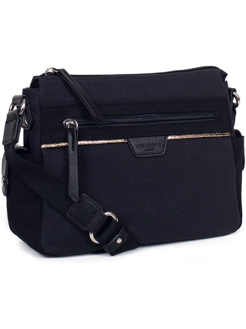 Bolso cruzado kaya hexagona Azul noche - Kiabi