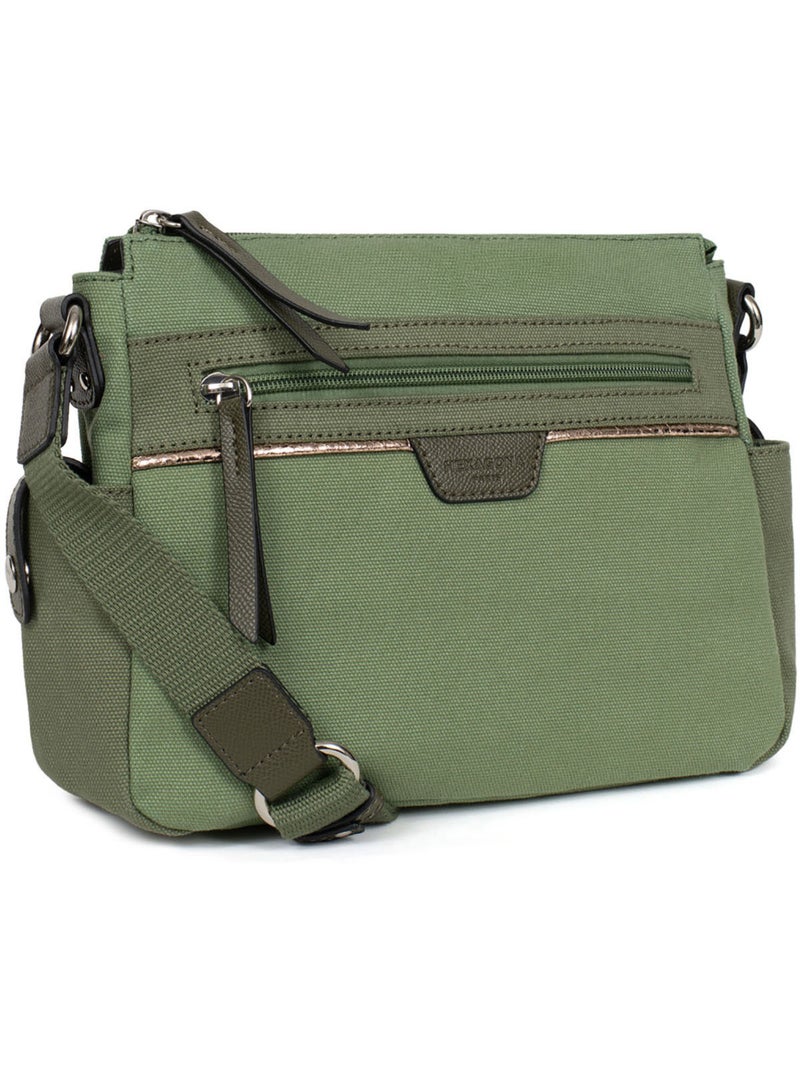 Bolso cruzado kaya hexagona Caqui - Kiabi