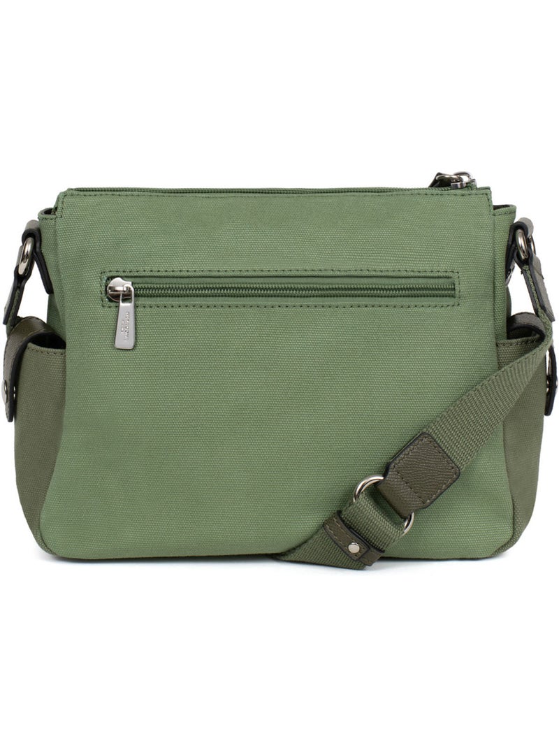 Bolso cruzado kaya hexagona Caqui - Kiabi