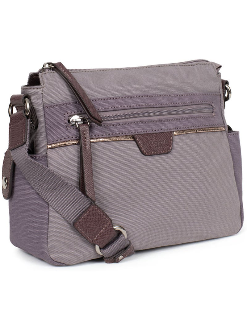 Bolso cruzado kaya hexagona Violeta claro - Kiabi