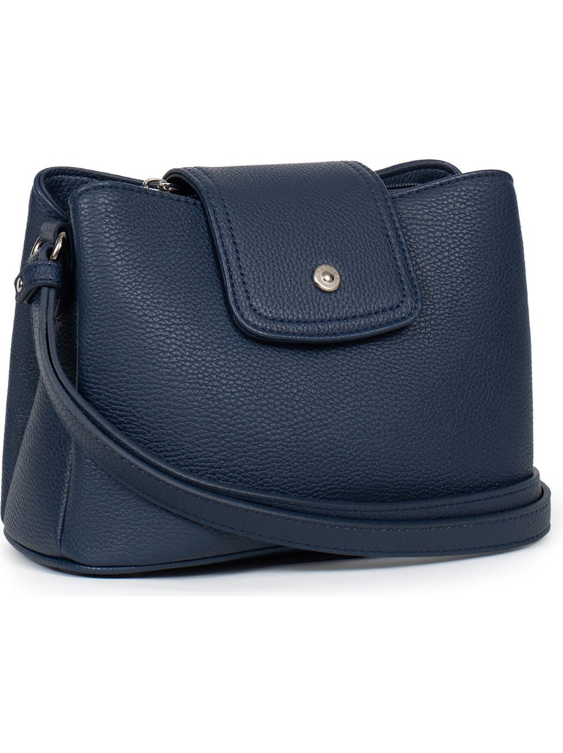 Bolso cruzado maya hexagona Azul marino - Kiabi