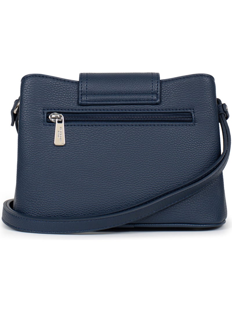 Bolso cruzado maya hexagona Azul marino - Kiabi