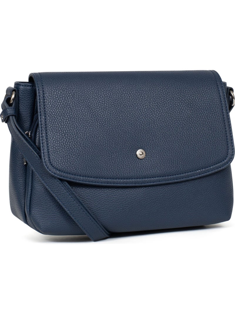 Bolso cruzado maya hexagona Azul marino - Kiabi