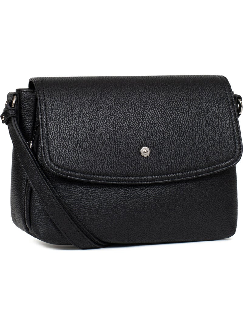 Bolso cruzado maya hexagona Negro - Kiabi