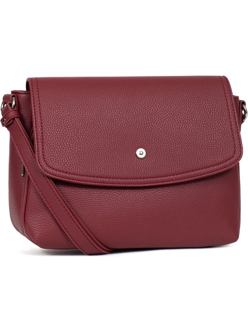 Bolso cruzado maya hexagona Rojo carmín - Kiabi