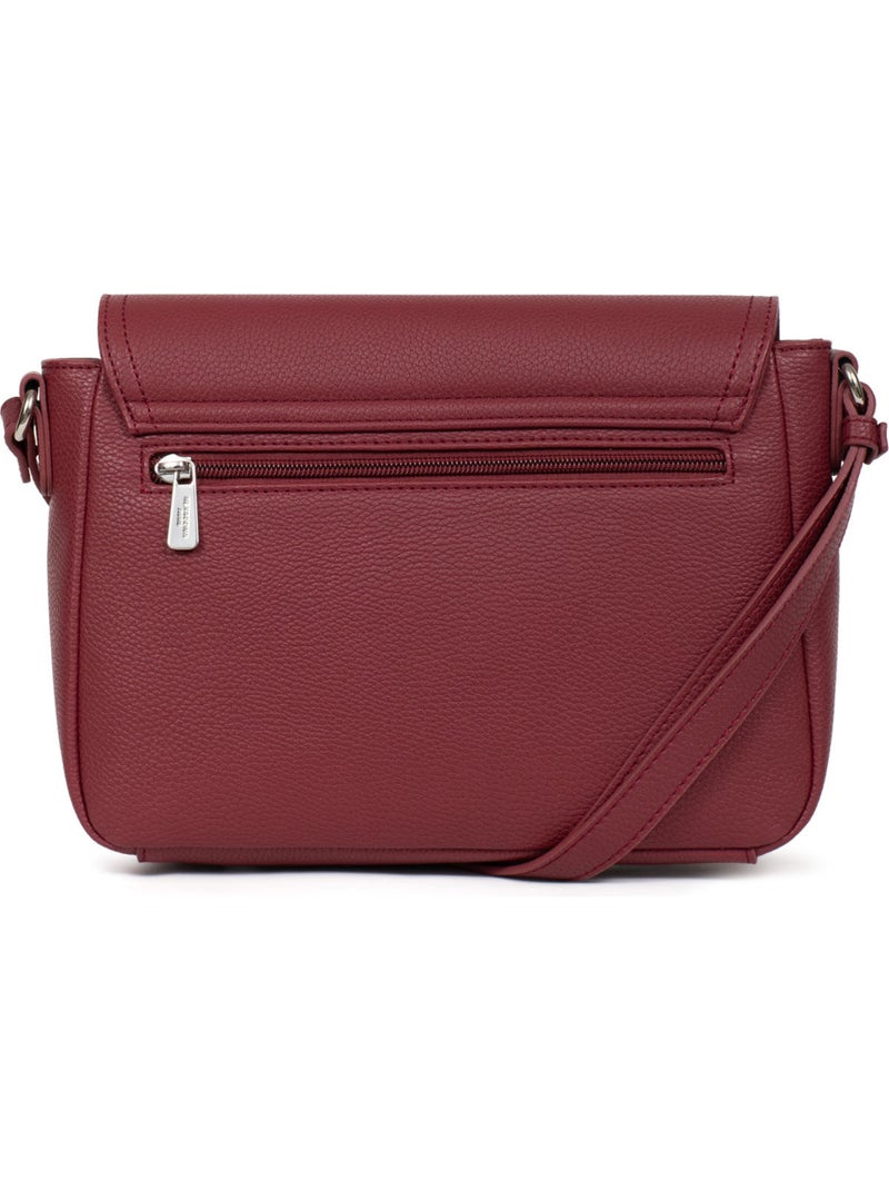 Bolso cruzado maya hexagona Rojo carmín - Kiabi