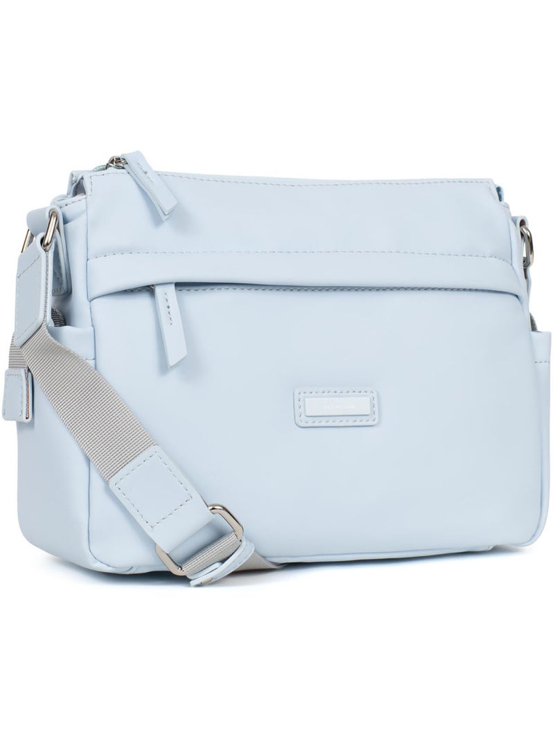 Bolso cruzado nami hexagona Azul cielo - Kiabi