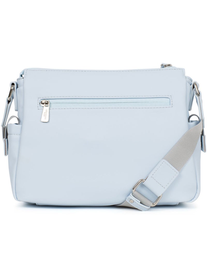 Bolso cruzado nami hexagona Azul cielo - Kiabi