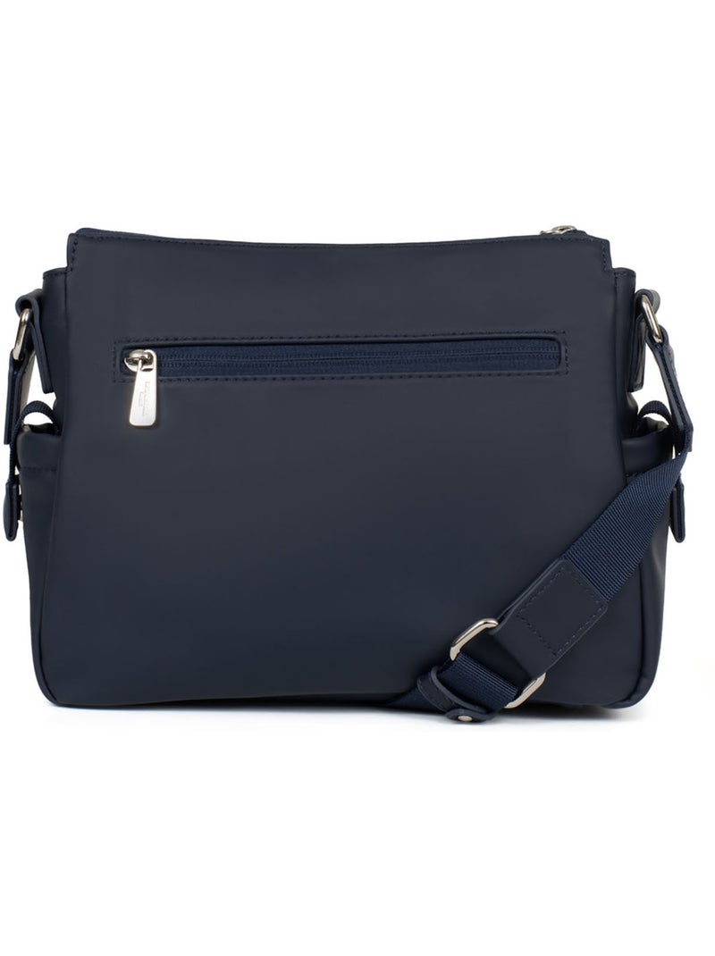 Bolso cruzado nami hexagona Azul noche - Kiabi