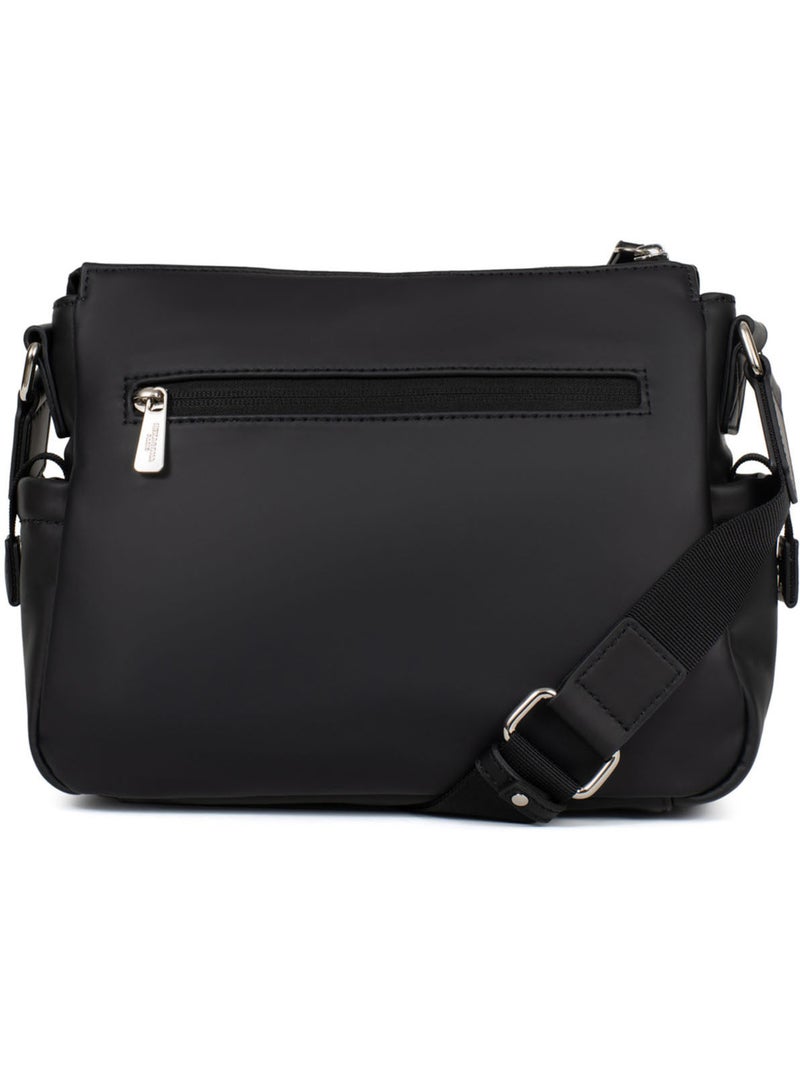 Bolso cruzado nami hexagona Negro - Kiabi