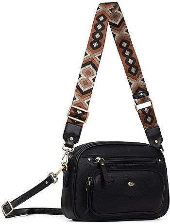 Bolso cruzado ronda hexagona