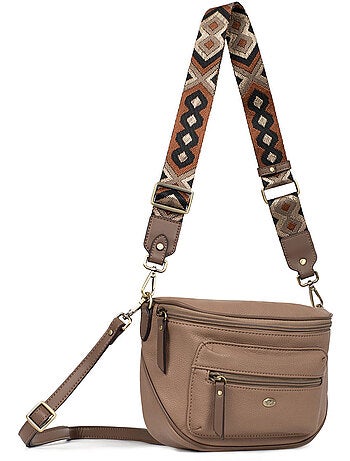 Bolso cruzado ronda hexagona