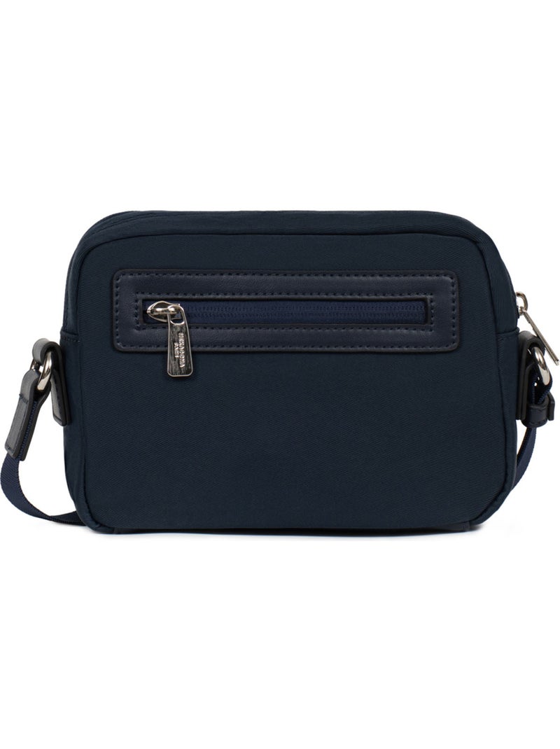 Bolso cruzado yona hexagona Azul noche - Kiabi