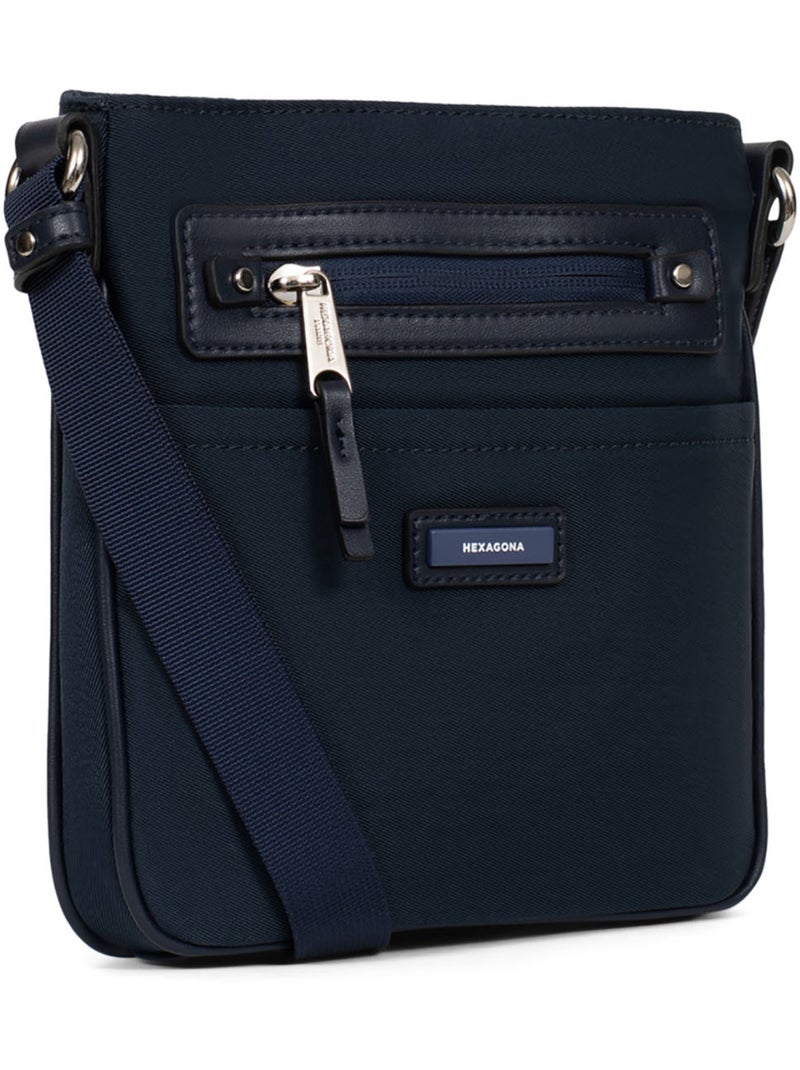 Bolso cruzado yona hexagona Azul noche - Kiabi