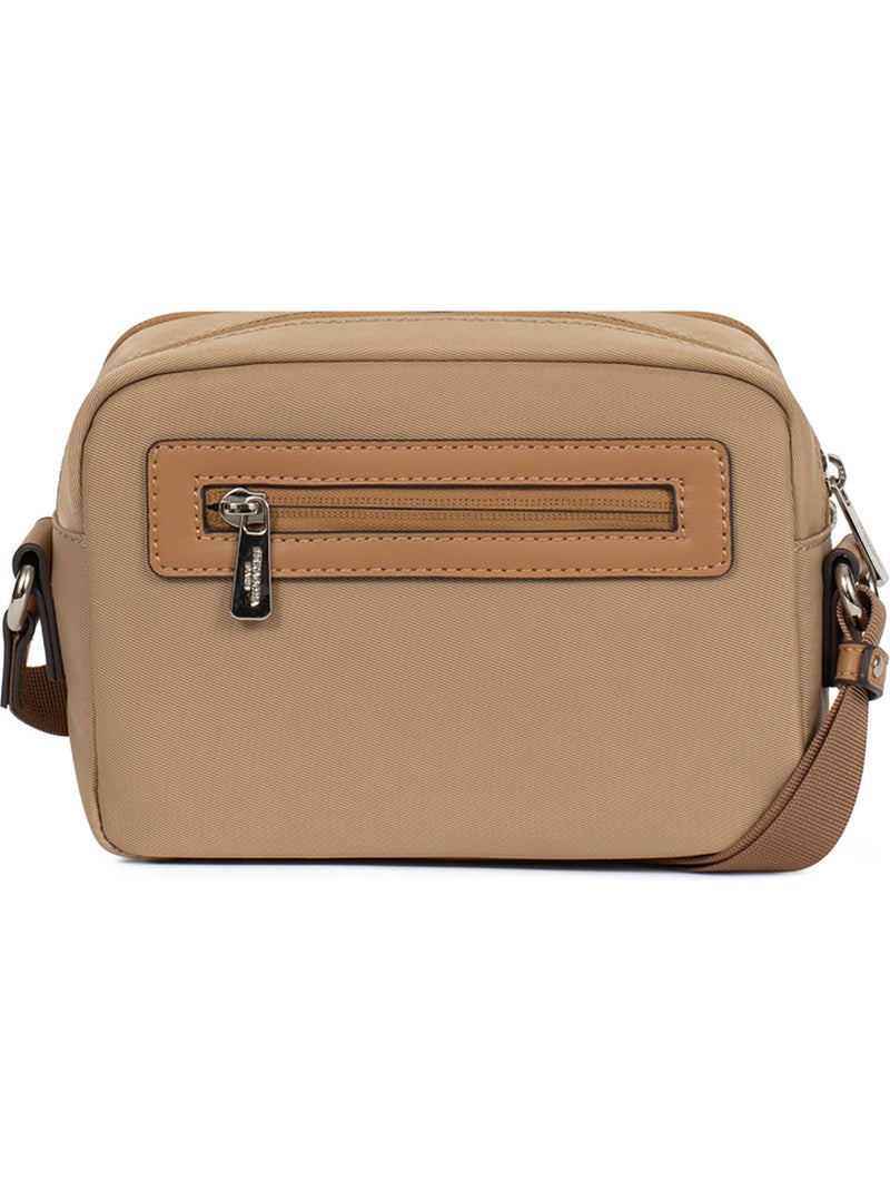 Bolso cruzado yona hexagona Beige arena - Kiabi