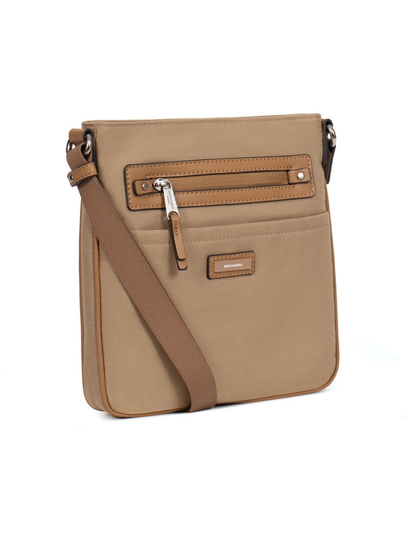 Bolso cruzado yona hexagona Beige arena - Kiabi