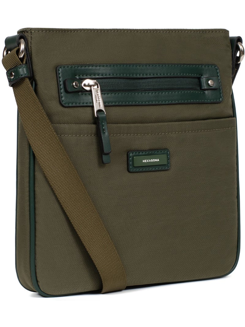Bolso cruzado yona hexagona Caqui - Kiabi