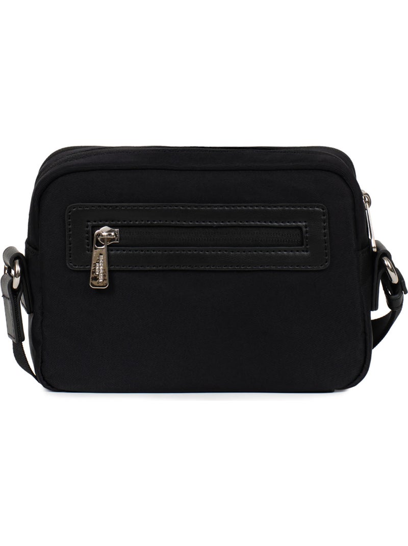 Bolso cruzado yona hexagona Negro - Kiabi