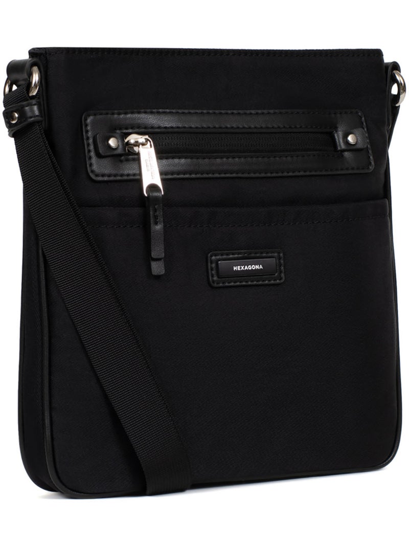 Bolso cruzado yona hexagona Negro - Kiabi
