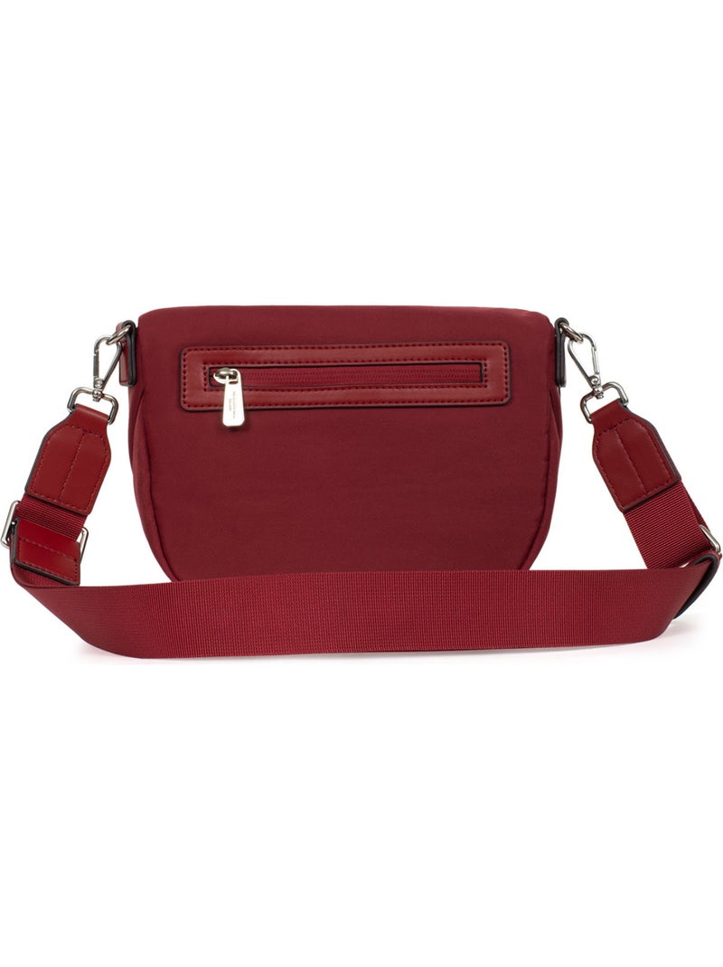 Bolso cruzado yona hexagona Rojo carmín - Kiabi