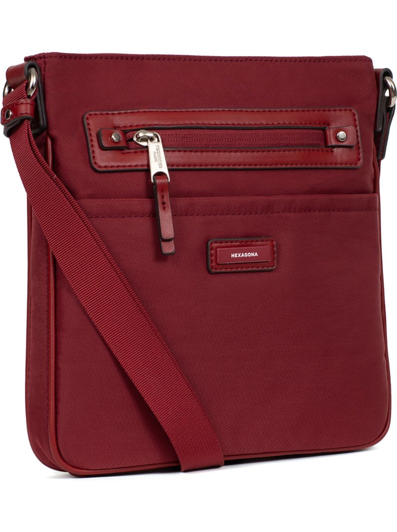 Bolso cruzado yona hexagona Rojo carmín - Kiabi