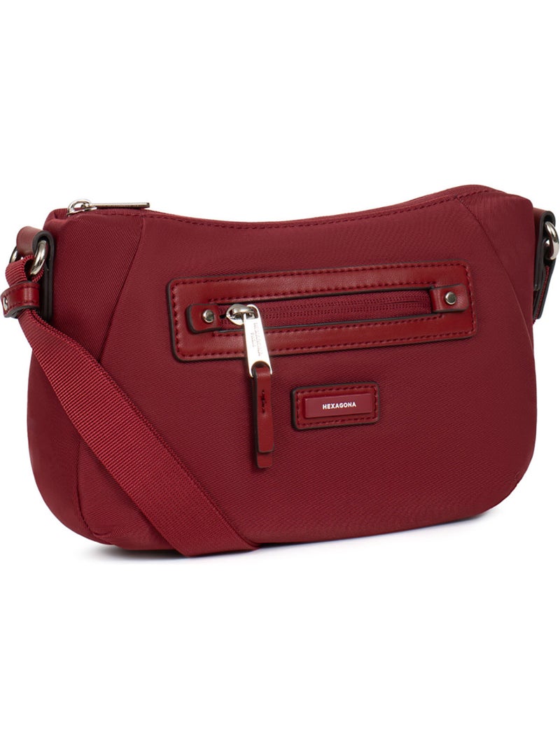 Bolso cruzado yona hexagona Rojo carmín - Kiabi