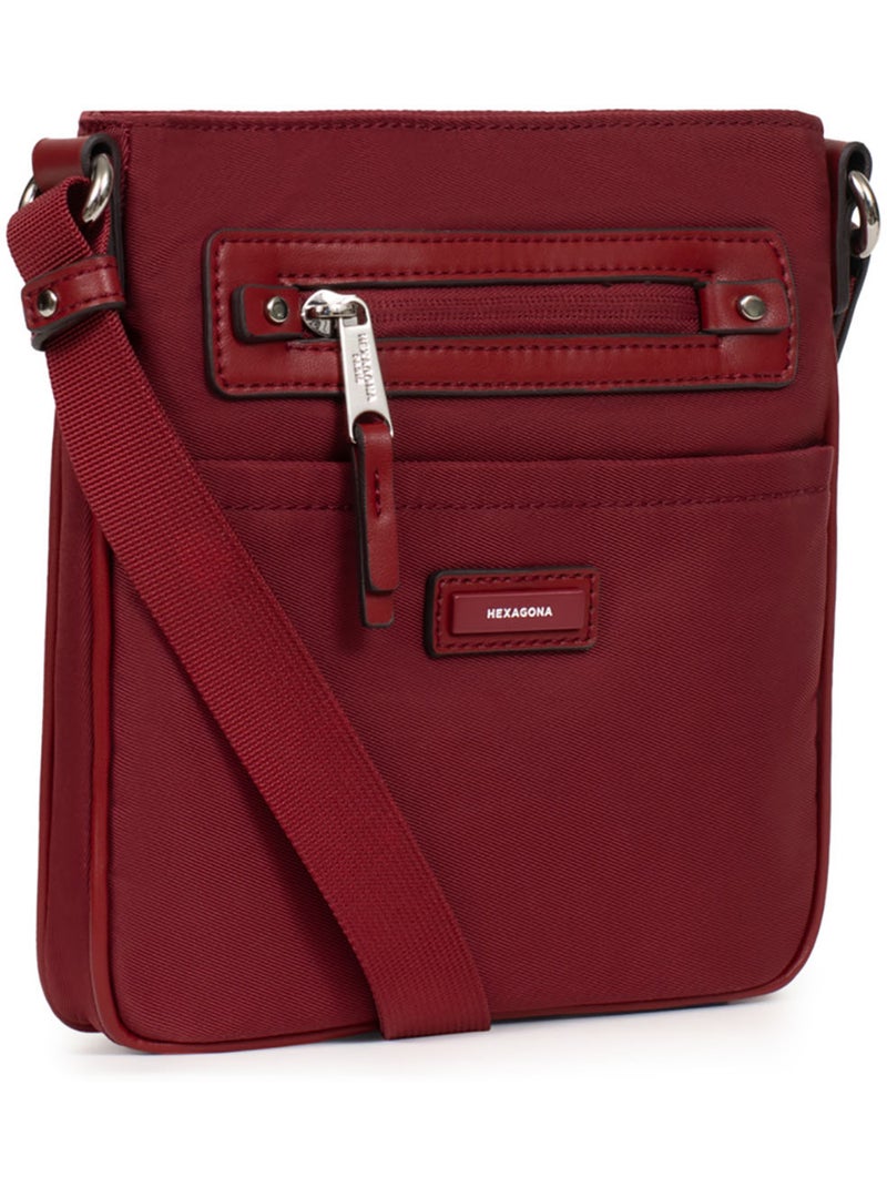 Bolso cruzado yona hexagona Rojo carmín - Kiabi
